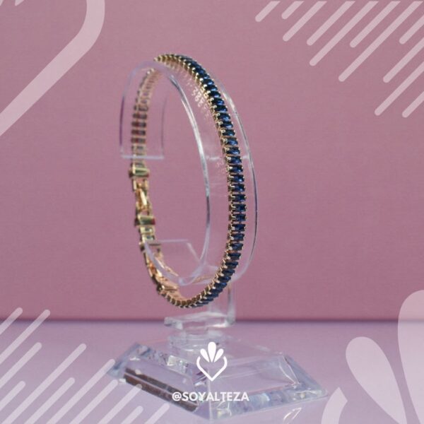 Brazalete azul