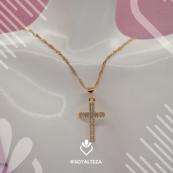 Collar cruz full