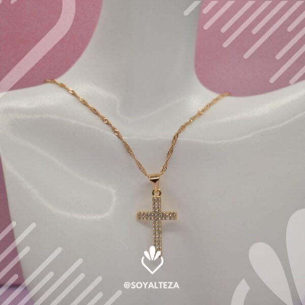 Collar cruz full - Imagen 2
