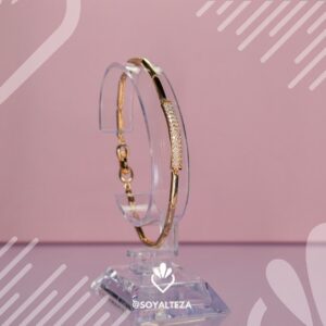 Pulsera esclava zirconias