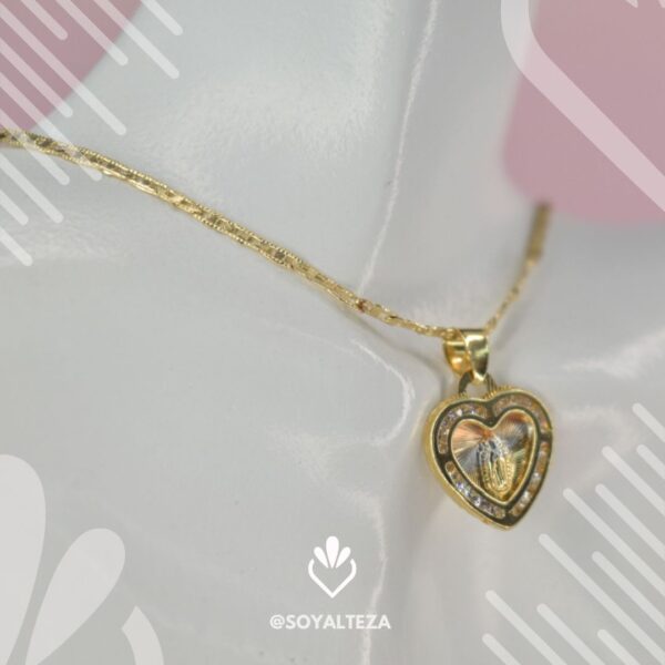 Collar Virgencita mini - Imagen 2