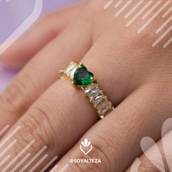 Anillo churumbela corazon - Imagen 4