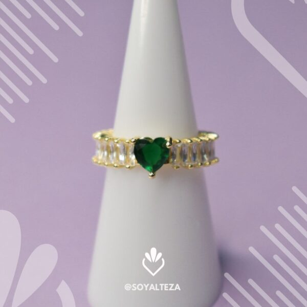 Anillo churumbela corazon - Imagen 2