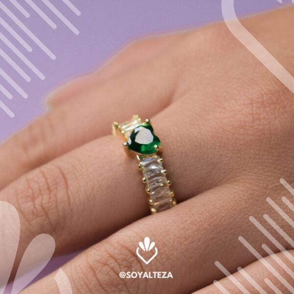 Anillo churumbela corazon - Imagen 5