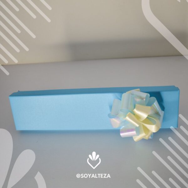 Caja rectangular azul - Imagen 5