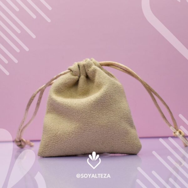 Bolsita gamuza café
