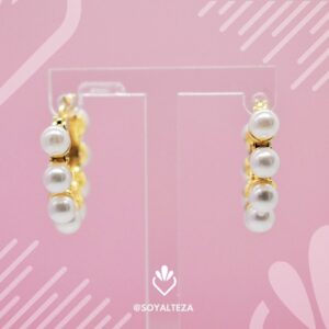 Arracadas perlas
