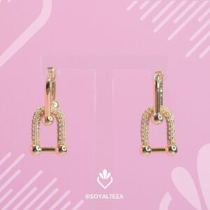 Aretes eslabones Tiffany