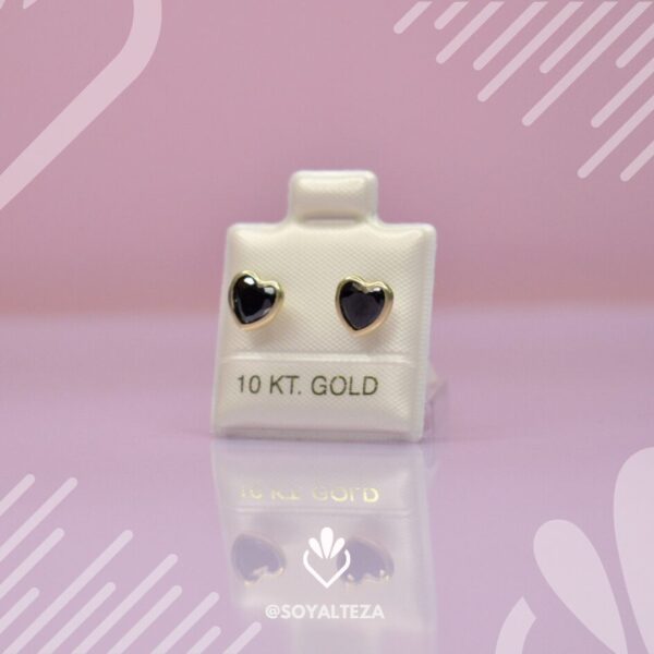 Broquel corazon negro - Imagen 3