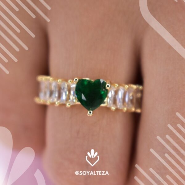 Anillo churumbela corazon - Imagen 3