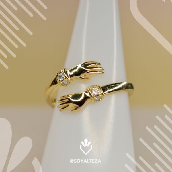 Anillo manitas alianza